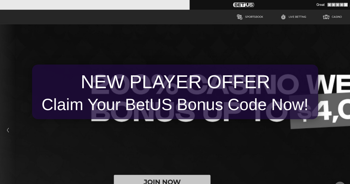 BetUS Bonus Code 2026 - Exclusive Offers USA